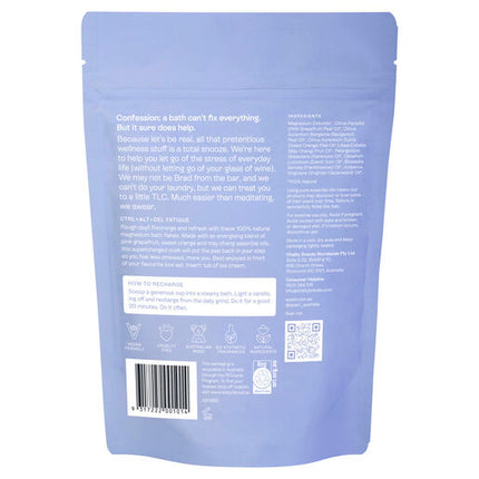 Epzen Magnesium Bath Flakes Recharge Soak 500g
