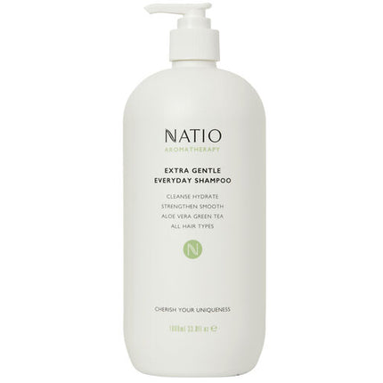 Natio Extra Gentle Everyday Shampoo 1 Litre