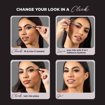 Glam by Manicare Pro Magnetic Infused Lashes Jourdan