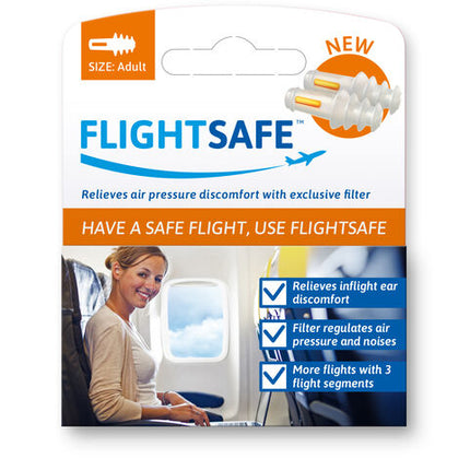 Flight Safe Adult Earplugs