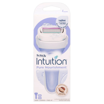 Schick Intuition Pure Nourishment Razor Kit 2 Pack