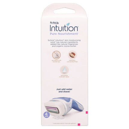 Schick Intuition Pure Nourishment Razor Kit 2 Pack