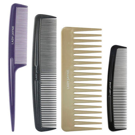 Lady Jayne Family Combs 4 Pack