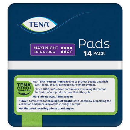 Tena Pads Maxi Night 14 Pack