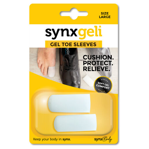 Synxgeli Gel Toe Sleeves Large