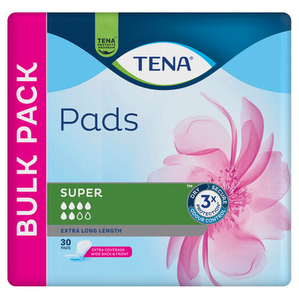 Tena Pads Super 30 Pack