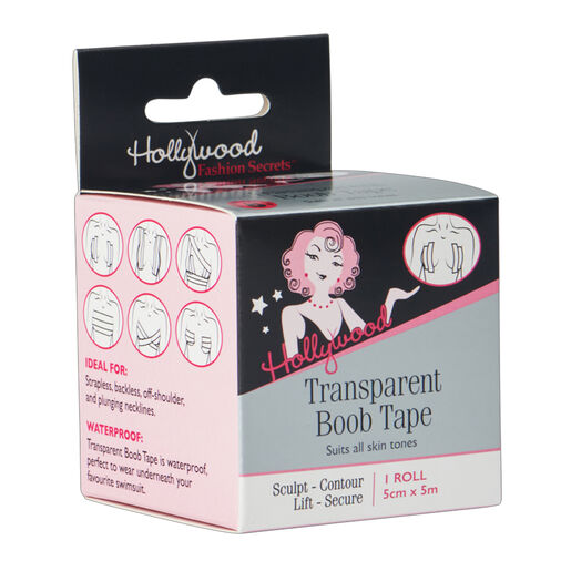 Hollywood Transparent Boob Tape 5cm x 5cm