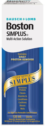 Bausch & Lomb Boston Simplus Multi-Action Solution 120ml