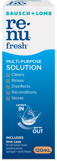Bausch & Lomb Renu Fresh Multi-Purpose Solution 120ml