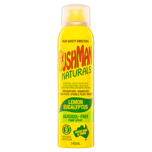 Bushman Naturals Insect Repellant Pump Spray 145mL