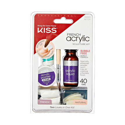 Kiss French & Natural Acrylic Nails Sculpture Kit