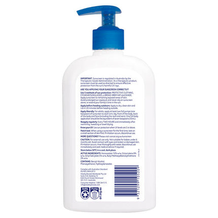 Cancer Council Ultra Sunscreen SPF 50+ Pump 500ml