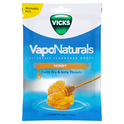 Vicks VapoNaturals Honey Throat 19 Lozenges