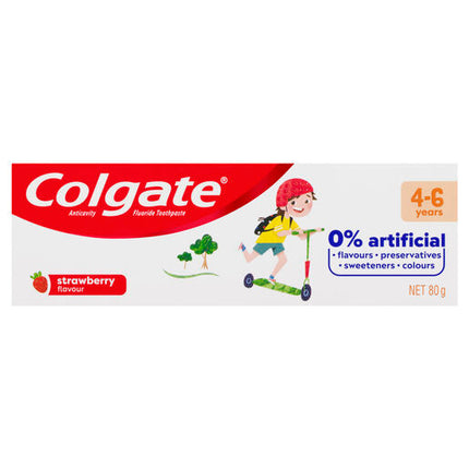 Colgate Kids Strawberry Toothpaste 4-6 Years 80g
