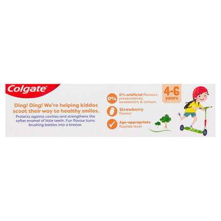 Colgate Kids Strawberry Toothpaste 4-6 Years 80g