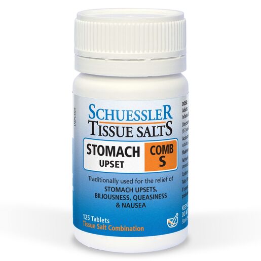 Martin & Pleasance Schuessler Comb S Stomach Upset 125 Tablets