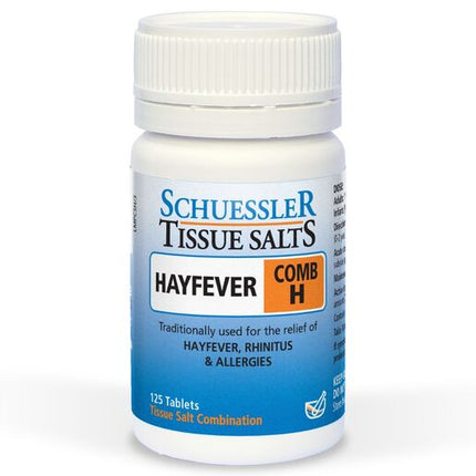 Martin & Pleasance Schuessler Comb H Hayfever 125 Tablets