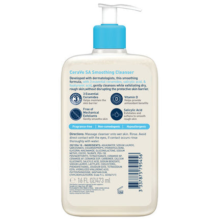 CeraVe SA Smoothing Cleanser 473ml