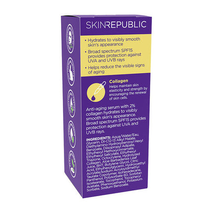 Skin Republic Collagen 2% + SPF Serum 30ml