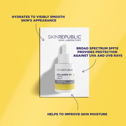 Skin Republic Collagen 2% + SPF Serum 30ml