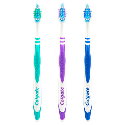 Colgate Zig Zag Deep Interdental Clean Toothbrush Flex Soft Value 3 Pack