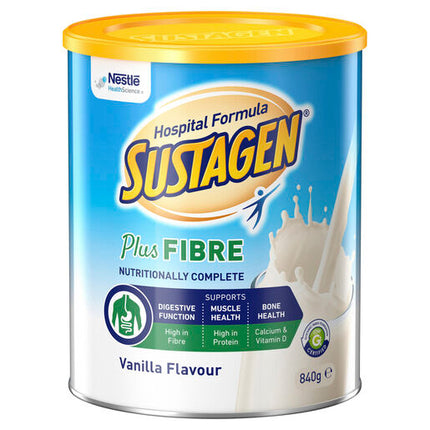 Sustagen Hospital Formula Active+Fibre Vanilla 840g
