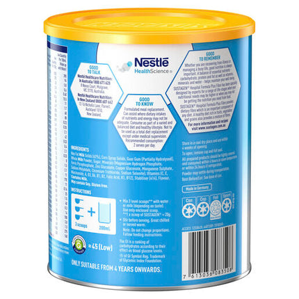 Sustagen Hospital Formula Active+Fibre Vanilla 840g