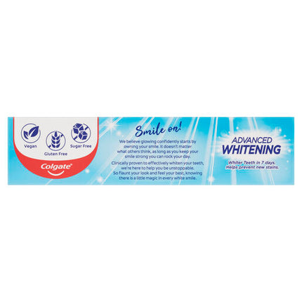 Colgate Toothpaste Advanced Whitening 200g
