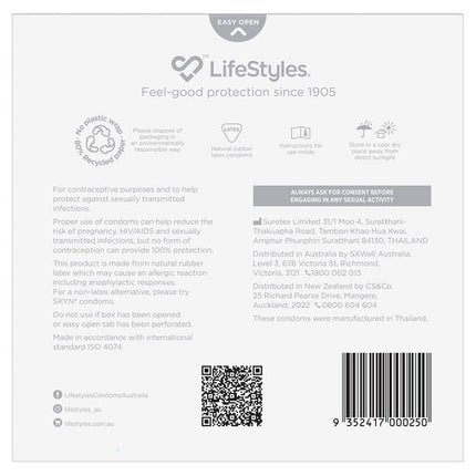 Lifestyles Zero Condoms 40 Pack