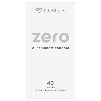 Lifestyles Zero Condoms 40 Pack