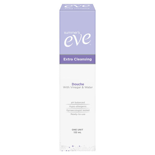 Summer's Eve Extra Cleansing Douche With Vinegar & Water 133ml