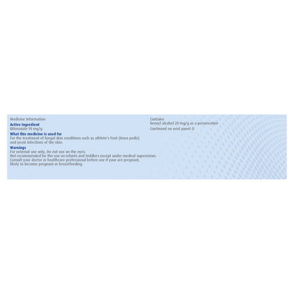 Canesten Once Daily Antifungal Athletes Foot Cream with Applicator 15g