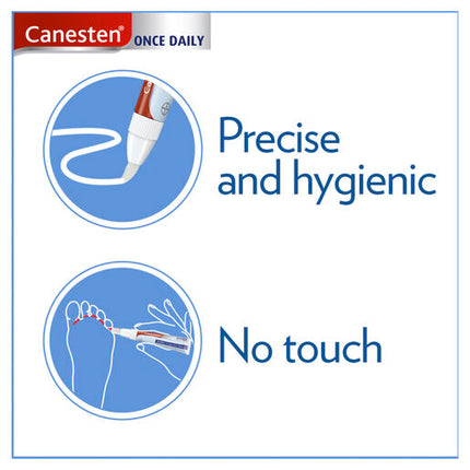 Canesten Once Daily Antifungal Athletes Foot Cream with Applicator 15g