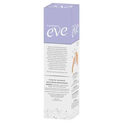 Summer's Eve Extra Cleansing Douche With Vinegar & Water 133ml