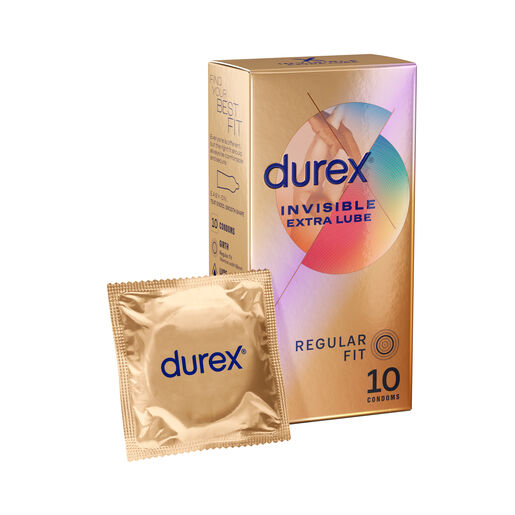 Durex Fetherlite Ultra Condoms Extra Lube 10 pack