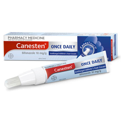 Canesten Once Daily Antifungal Athletes Foot Cream with Applicator 15g