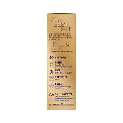 Durex Fetherlite Ultra Condoms Extra Lube 10 pack
