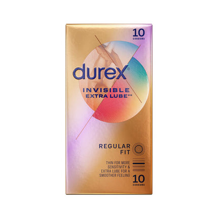 Durex Fetherlite Ultra Condoms Extra Lube 10 pack