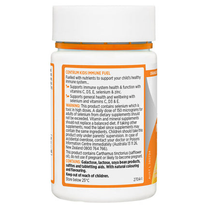 Centrum Kids Immune Fuel 50 Chewable Tablets