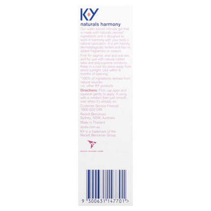 KY Naturals Harmony Intimate Gel 100ml