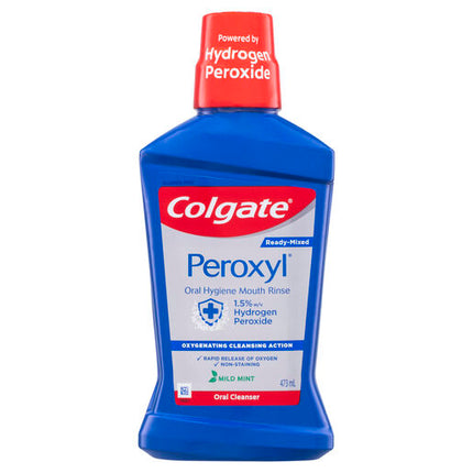 Colgate Peroxyl Rinse Alcohol Free 473ml