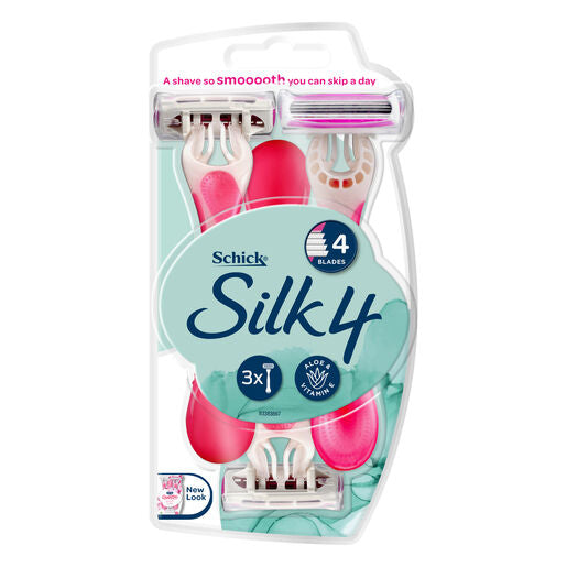 Schick Quattro for Women Disposable Razors 3 Pack