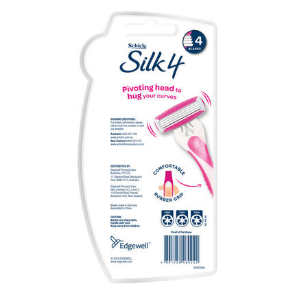 Schick Quattro for Women Disposable Razors 3 Pack