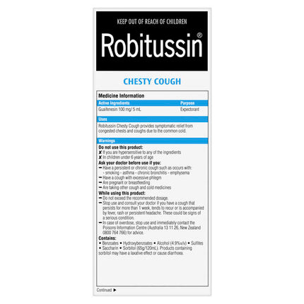 Robitussin Chesty Cough 200ml