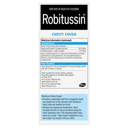 Robitussin Chesty Cough 200ml