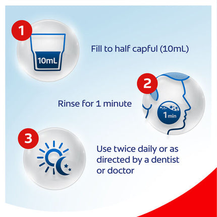Colgate Peroxyl Rinse Alcohol Free 473ml