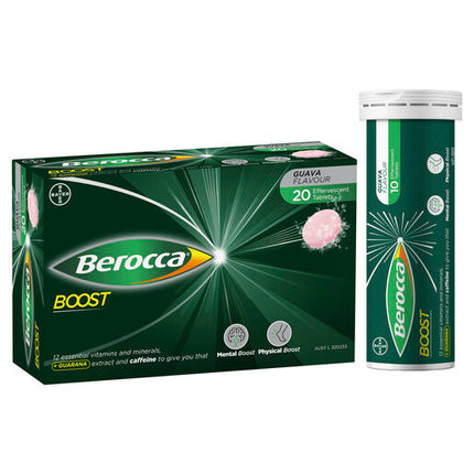 Berocca Boost Effervescent Tablets 20 Pack