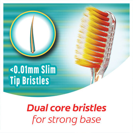 Colgate Slim Soft Advance Toothbrush Ultra Soft 2 Pack