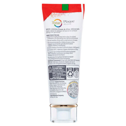 Colgate Toothpaste Total Plaque Release Farm-Grown Mint 95g