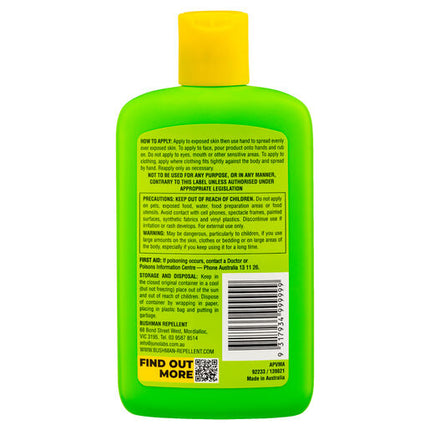 Bushman Fragrance & Alcohol Free Insect Repellant Lotion 175ml